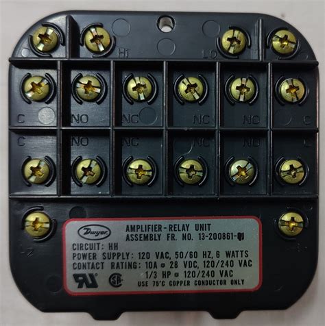 Dwyer Amplifier Relay Unit
