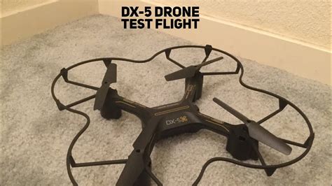 DX5 sharper image drone amateur test flight YouTube
