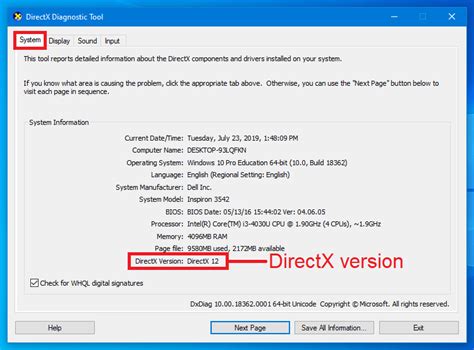 dxdiag 12 download for windows 10