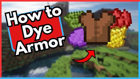 Dye Minecraft Armor