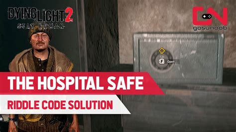 Dying Light 2 Riddle Safe Code