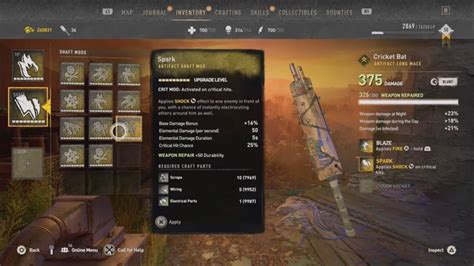 Dying Light Cricket Bat