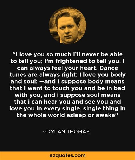 dylan thomas quotes on love