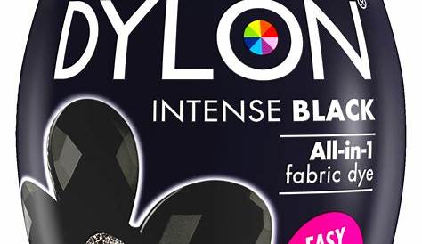 Dylon Intense Black Dye Pod 350G Hobbycraft