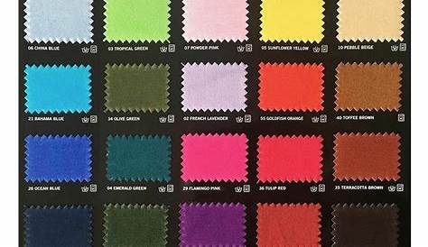 Dylon Dye Swatches Machine Fabric (DYLON010M)