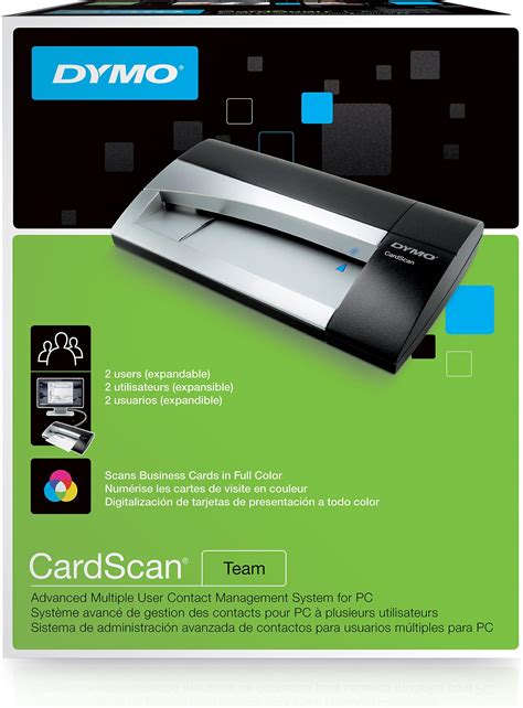 dymo cardscan 800c software