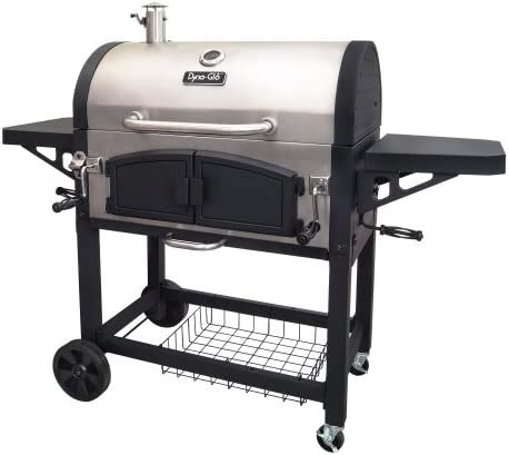 dyna glo dgn576snc d dual zone charcoal grill