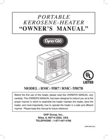 DYNAGLO KFA80C USER MANUAL Pdf Download ManualsLib