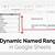 dynamic range google sheets