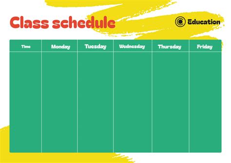 dynamic class schedule