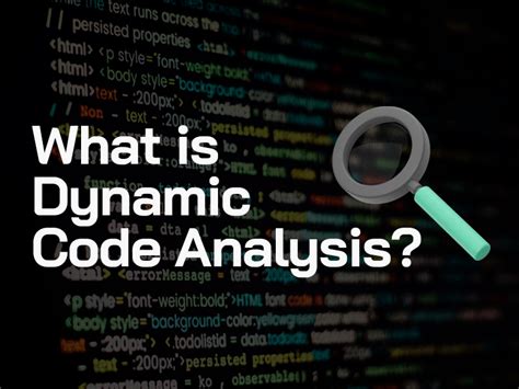 dynamic code analysis tools .net