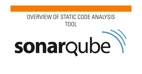 dynamic code analysis tools sonarqube