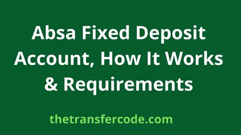 dynamic fixed deposit absa