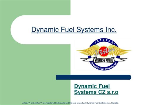 Dynamic Fuel Systems Inc