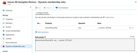 Dynamic Group All Autopilot Devices