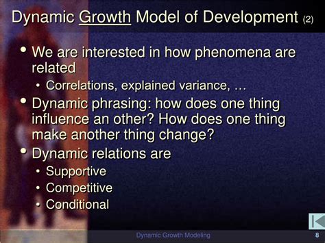 Dynamic Growth Model