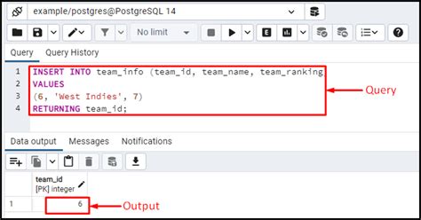 dynamic insert query in postgresql example