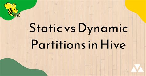 Dynamic Partitions In Hive