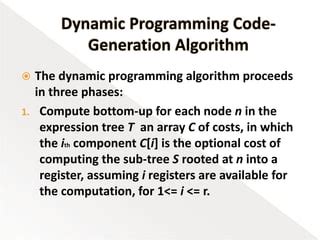 dynamic programming code in c