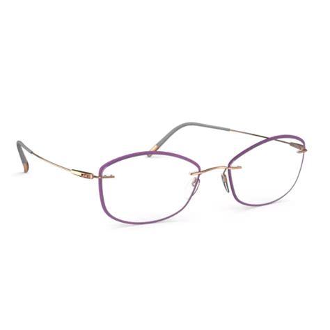 Silhouette Dynamics Colorwave Highlight. Accent Rings 5500 Eyeglasses