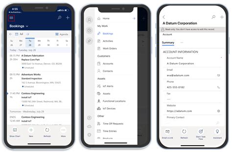 dynamics 365 field service mobile app offline