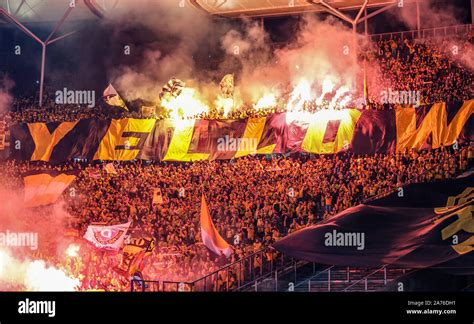 dynamo dresden stadium fire