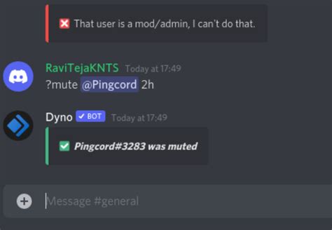 dyno bot commands discord