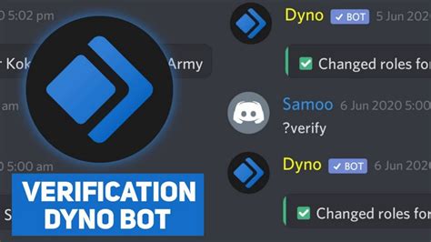 dyno bot discord verification