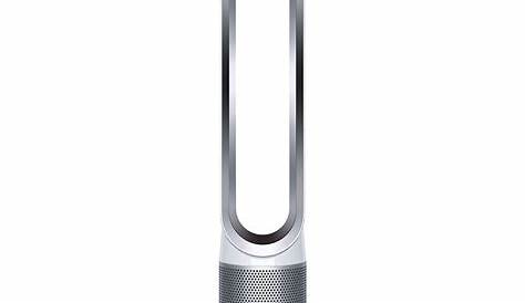 Dyson Pure Cool Link Tower Air Purifier With Hepa Filter Side Profile Products Canister Vacuums