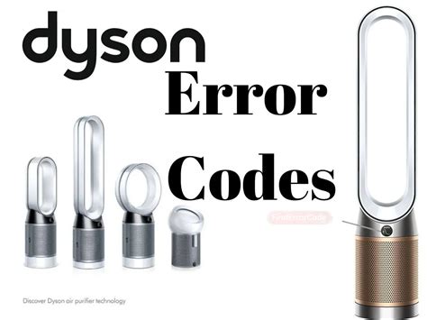 dyson air purifier error message