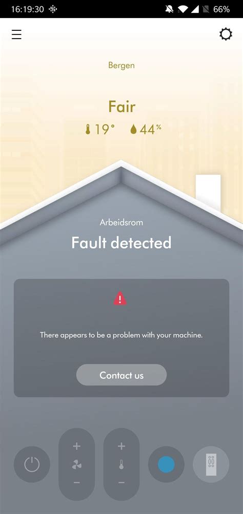 dyson air purifier fault detected