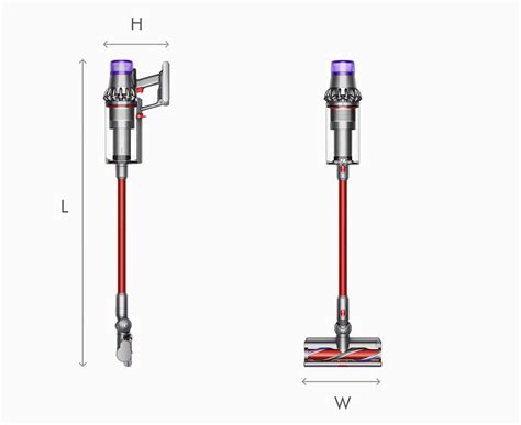 Dyson Cordless Vacuum Dimensions