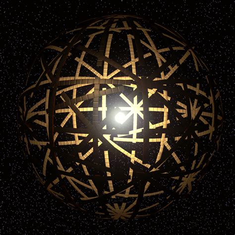 dyson sphere around star