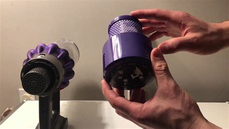 dyson v10 animal filter cleaning