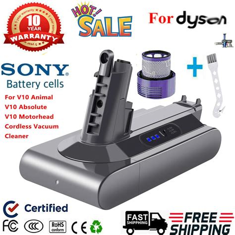dyson v10 sv12 vacuum cleaner battery