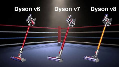 Dyson V6 Vs V7 Vs V8