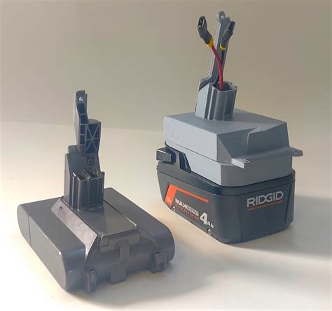 dyson vacuum battery adapter rigid