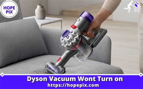dyson vacuum won't start