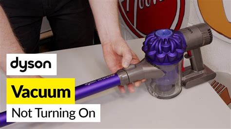 dyson will not turn on
