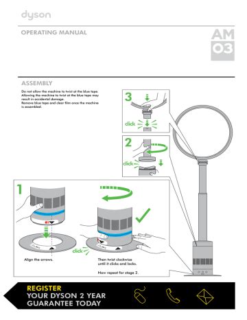 dyson Hot & Cool Fan Heater User Manual
