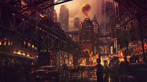 Dystopian Cityscapes: Immersive Wallpapers to Evoke a Futuristic Atmosphere