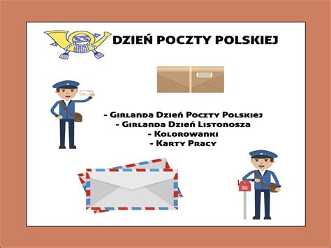 dzień poczty polskiej karty pracy