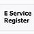 e service register login