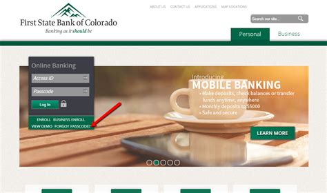 e first bank colorado online banking login