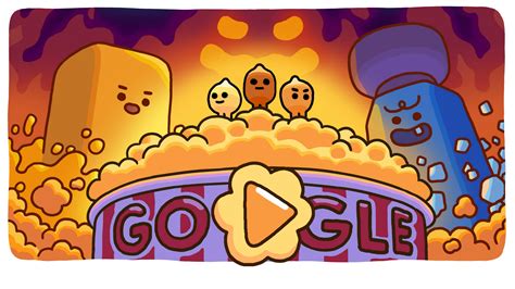 E Google Doodle