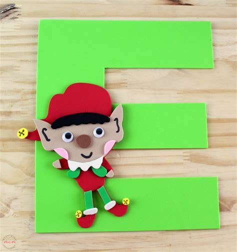 E Is For Elf Craft