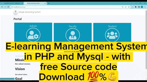 E Learning Management System Php And Mysql