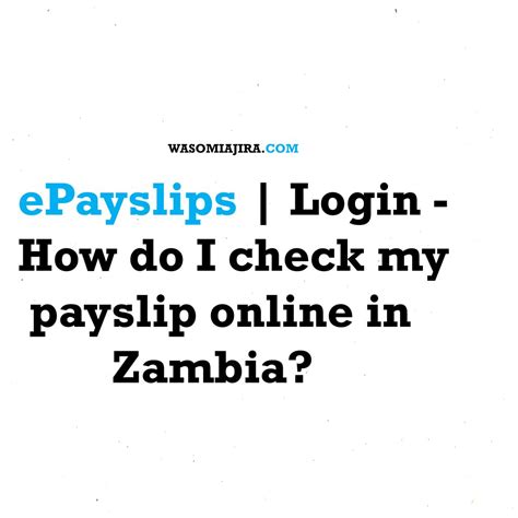 e payslip portal zambia