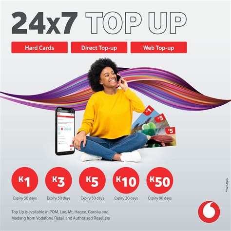 e top up vodafone