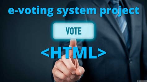 e voting system project